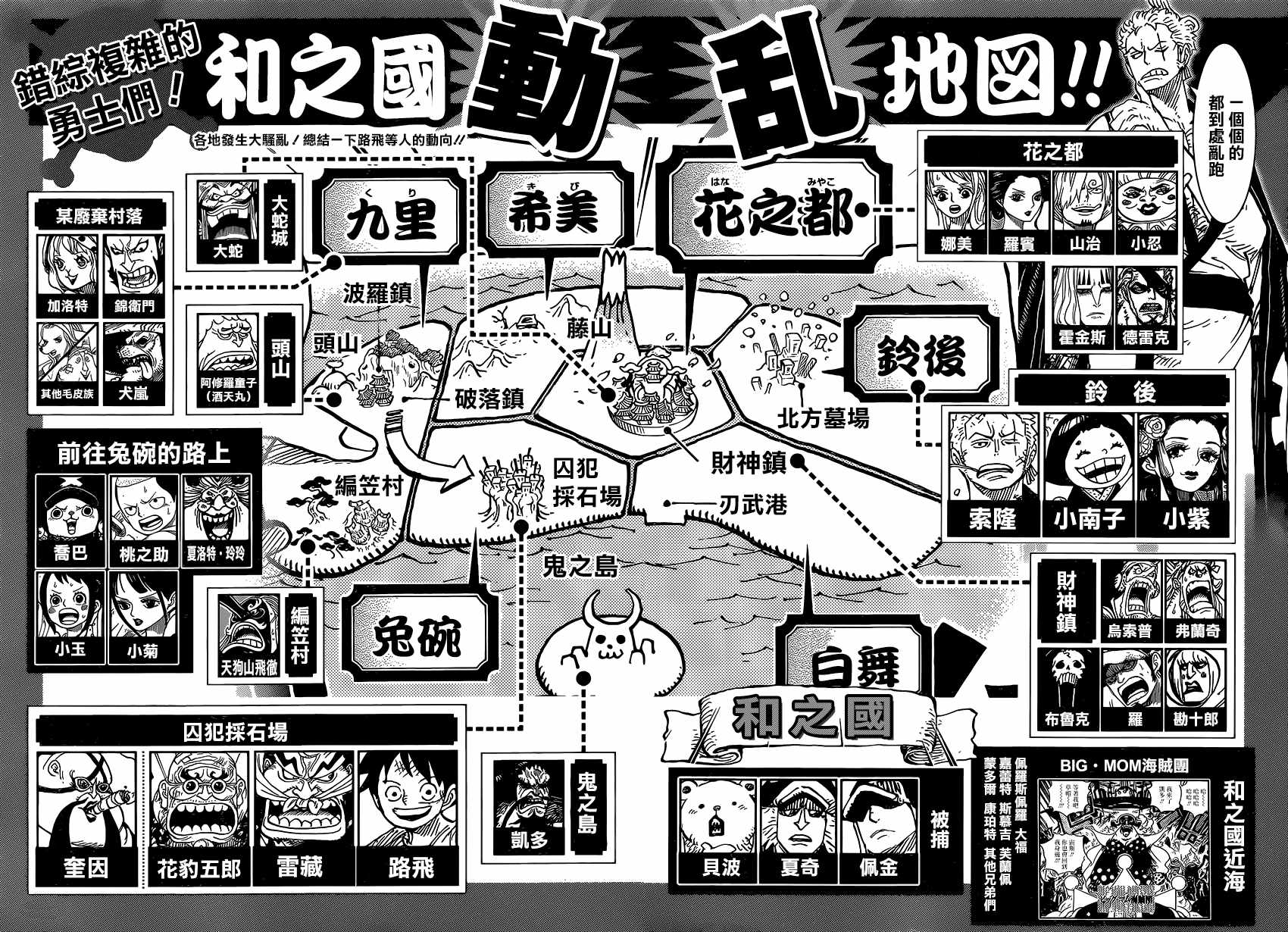 《海贼王》漫画最新章节第938话免费下拉式在线观看章节第【15】张图片