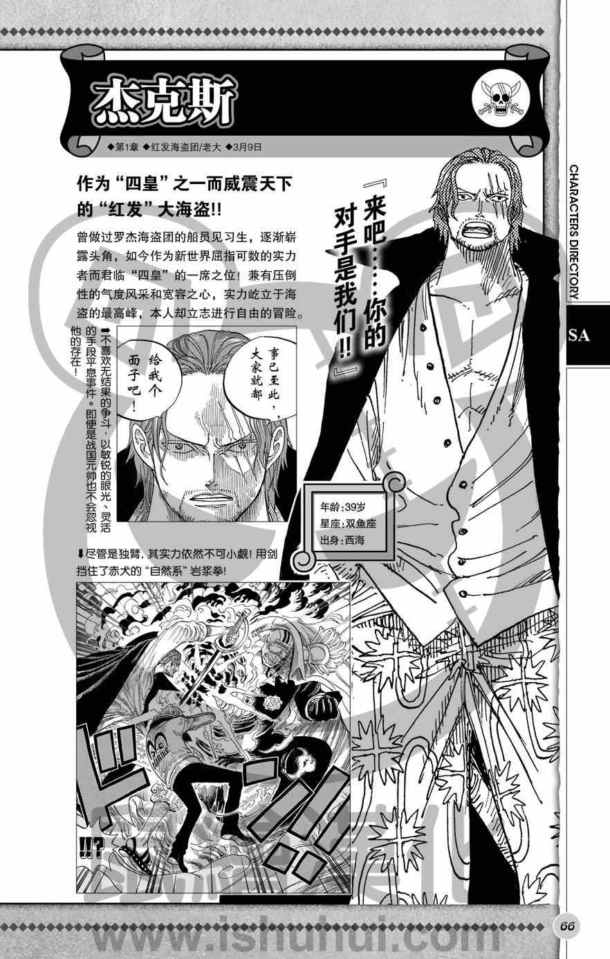 《海贼王》漫画最新章节人物世界公式免费下拉式在线观看章节第【67】张图片