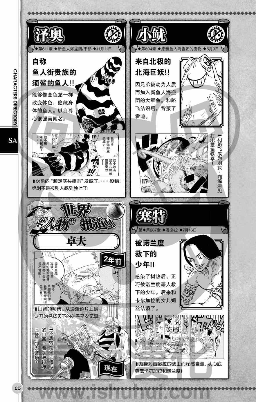 《海贼王》漫画最新章节人物世界公式免费下拉式在线观看章节第【86】张图片