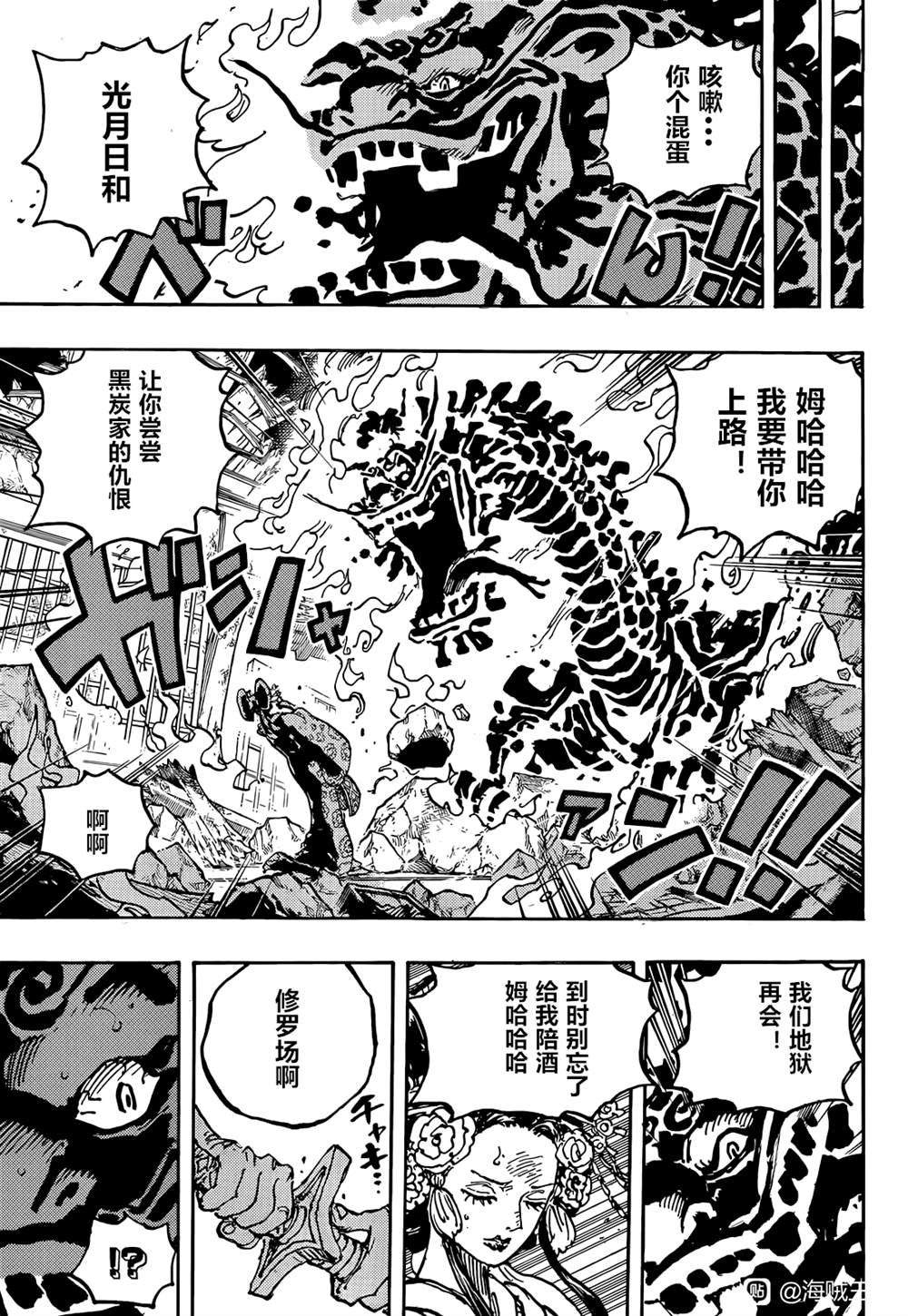 《海贼王》漫画最新章节第1048话 二十年免费下拉式在线观看章节第【13】张图片