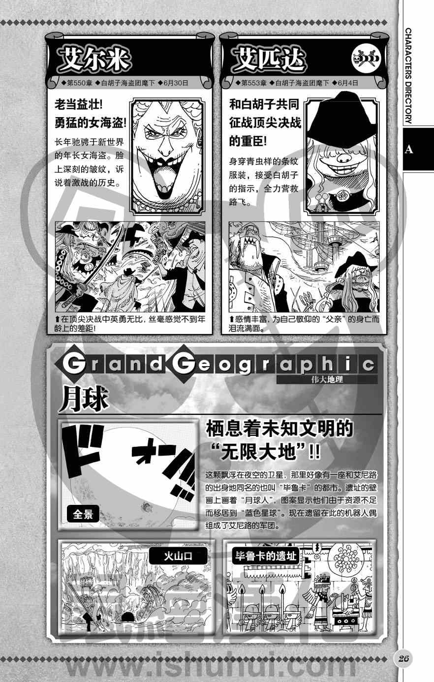 《海贼王》漫画最新章节人物世界公式免费下拉式在线观看章节第【27】张图片