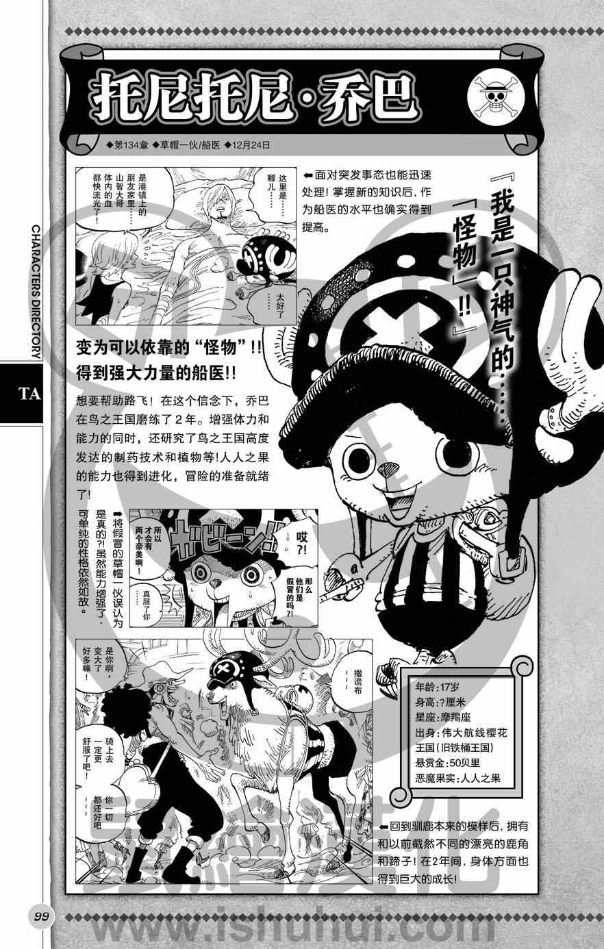 《海贼王》漫画最新章节人物世界公式免费下拉式在线观看章节第【100】张图片