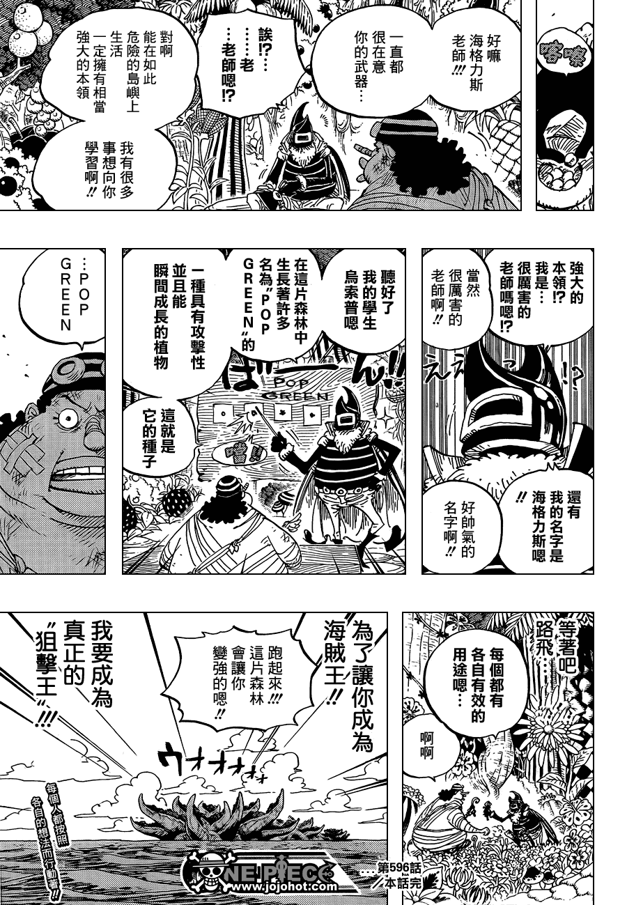 《海贼王》漫画最新章节第596话免费下拉式在线观看章节第【19】张图片