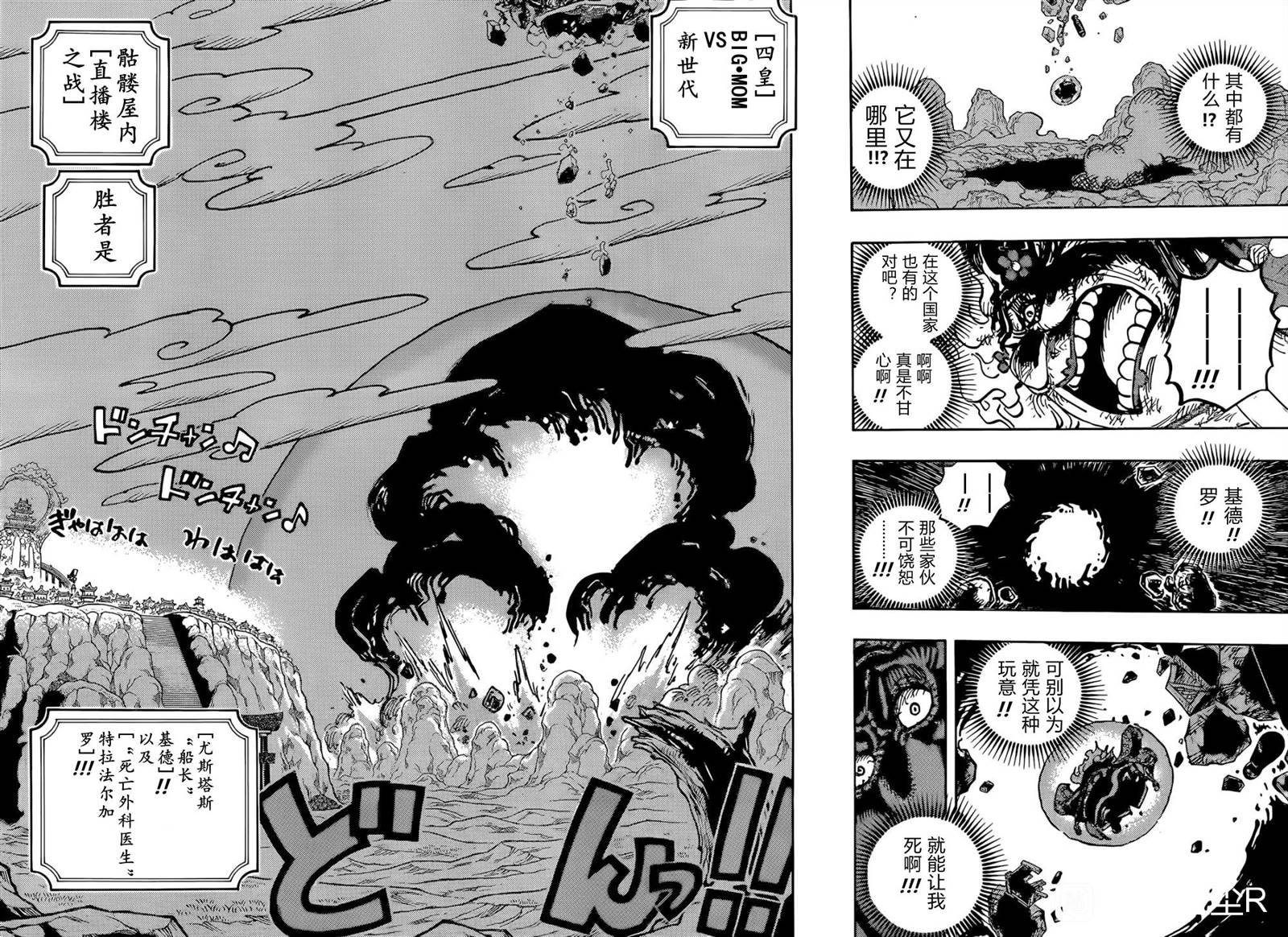 《海贼王》漫画最新章节第1040话 对新世代无用的话语免费下拉式在线观看章节第【10】张图片