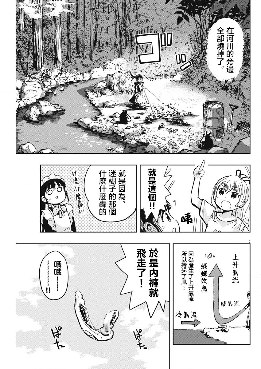 《破烂机器迷糊子》漫画最新章节第26话 飞走的内裤与迷糊子免费下拉式在线观看章节第【7】张图片