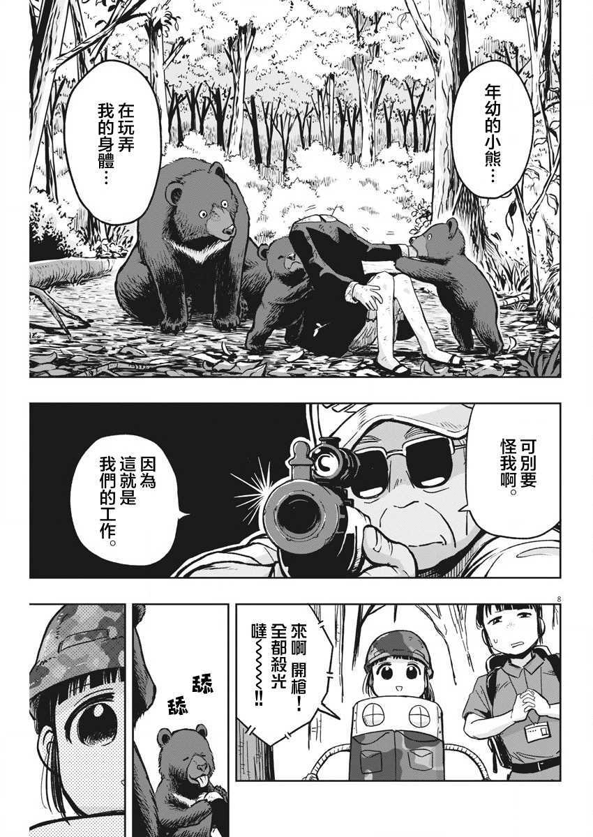 《破烂机器迷糊子》漫画最新章节第27话 讨伐熊与迷糊子免费下拉式在线观看章节第【8】张图片