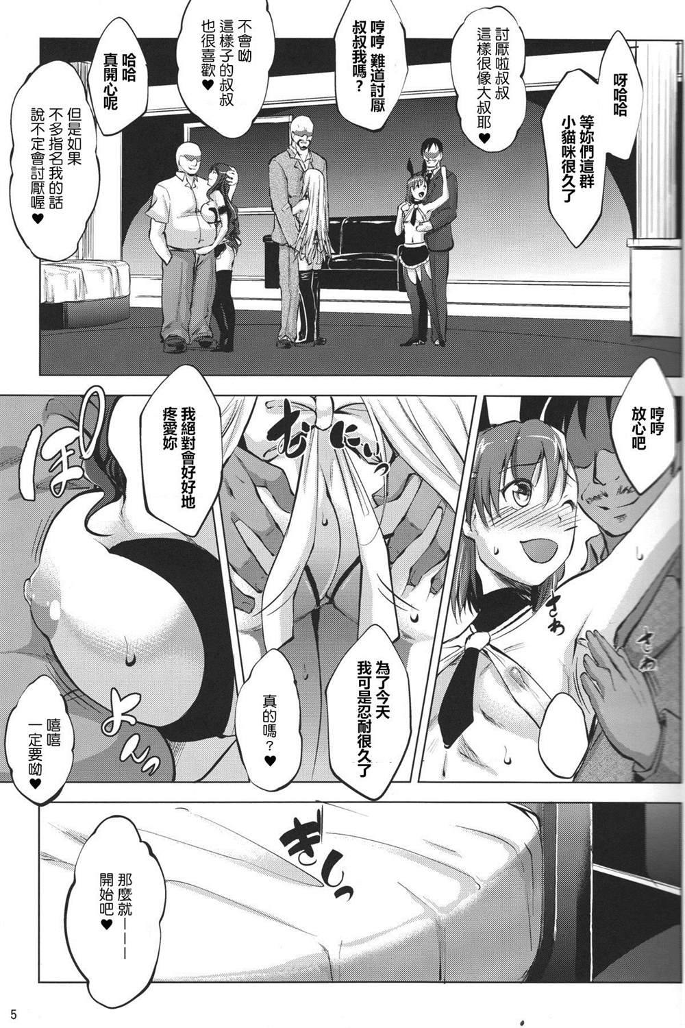 《魔法禁书目录本》漫画最新章节(C84) [Nanatsu no Kagiana免费下拉式在线观看章节第【4】张图片