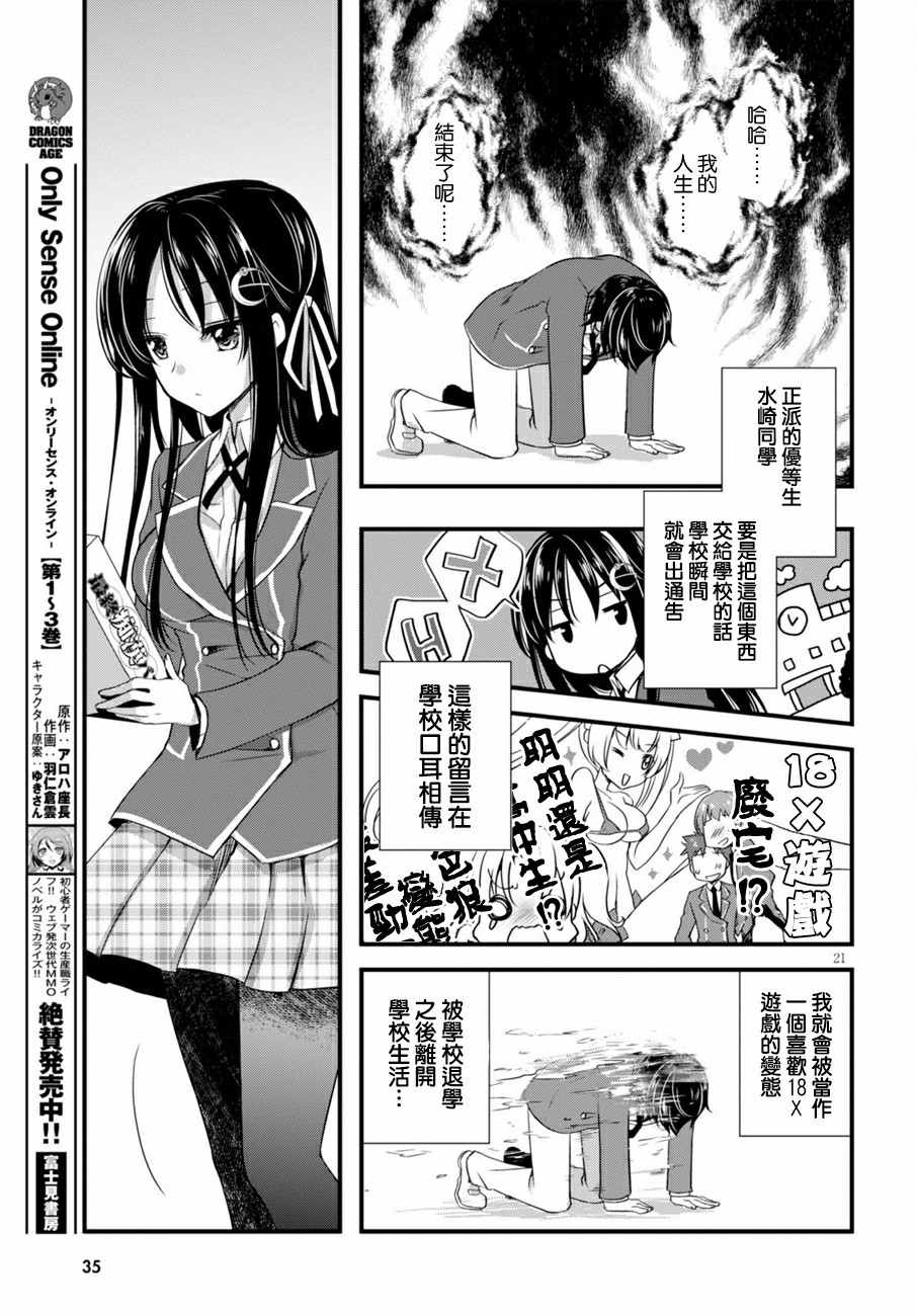 《非宅女友竟然对我的18X游戏兴趣满满》漫画最新章节第1话免费下拉式在线观看章节第【24】张图片