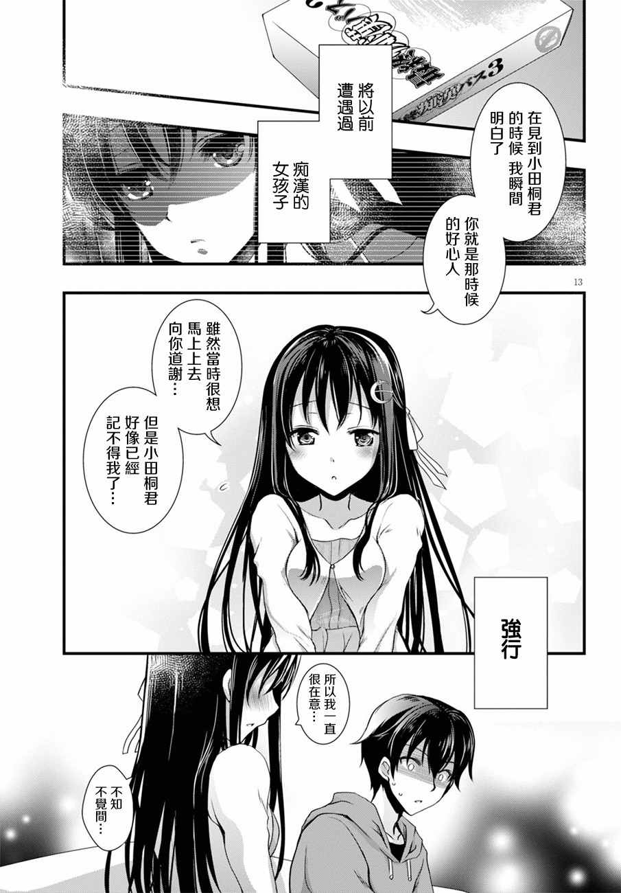 《非宅女友竟然对我的18X游戏兴趣满满》漫画最新章节第9话免费下拉式在线观看章节第【13】张图片