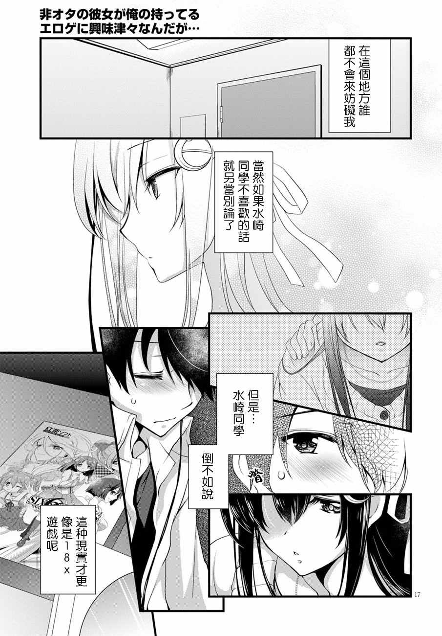 《非宅女友竟然对我的18X游戏兴趣满满》漫画最新章节第6话免费下拉式在线观看章节第【19】张图片