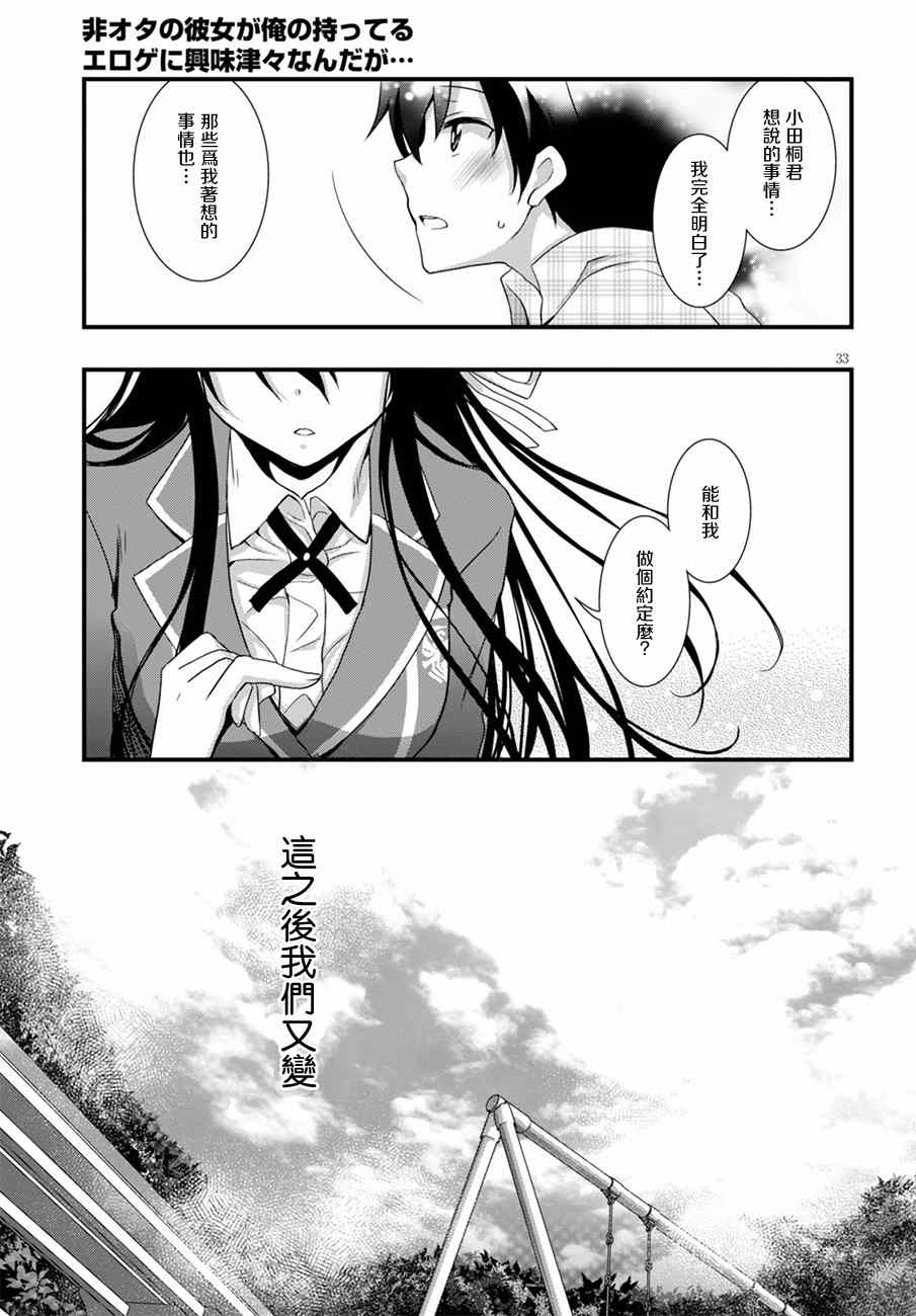 《非宅女友竟然对我的18X游戏兴趣满满》漫画最新章节第11话免费下拉式在线观看章节第【33】张图片