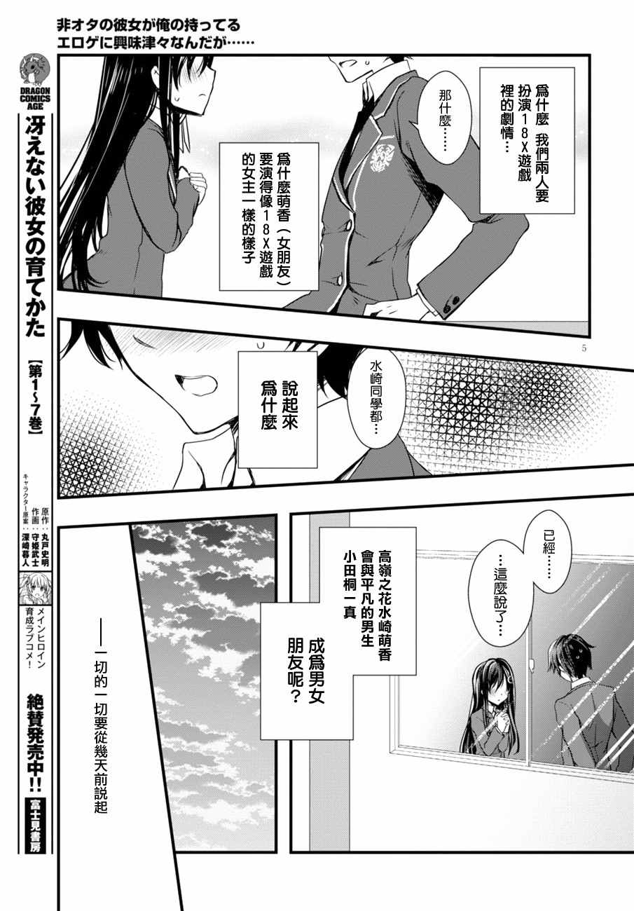 《非宅女友竟然对我的18X游戏兴趣满满》漫画最新章节第1话免费下拉式在线观看章节第【8】张图片