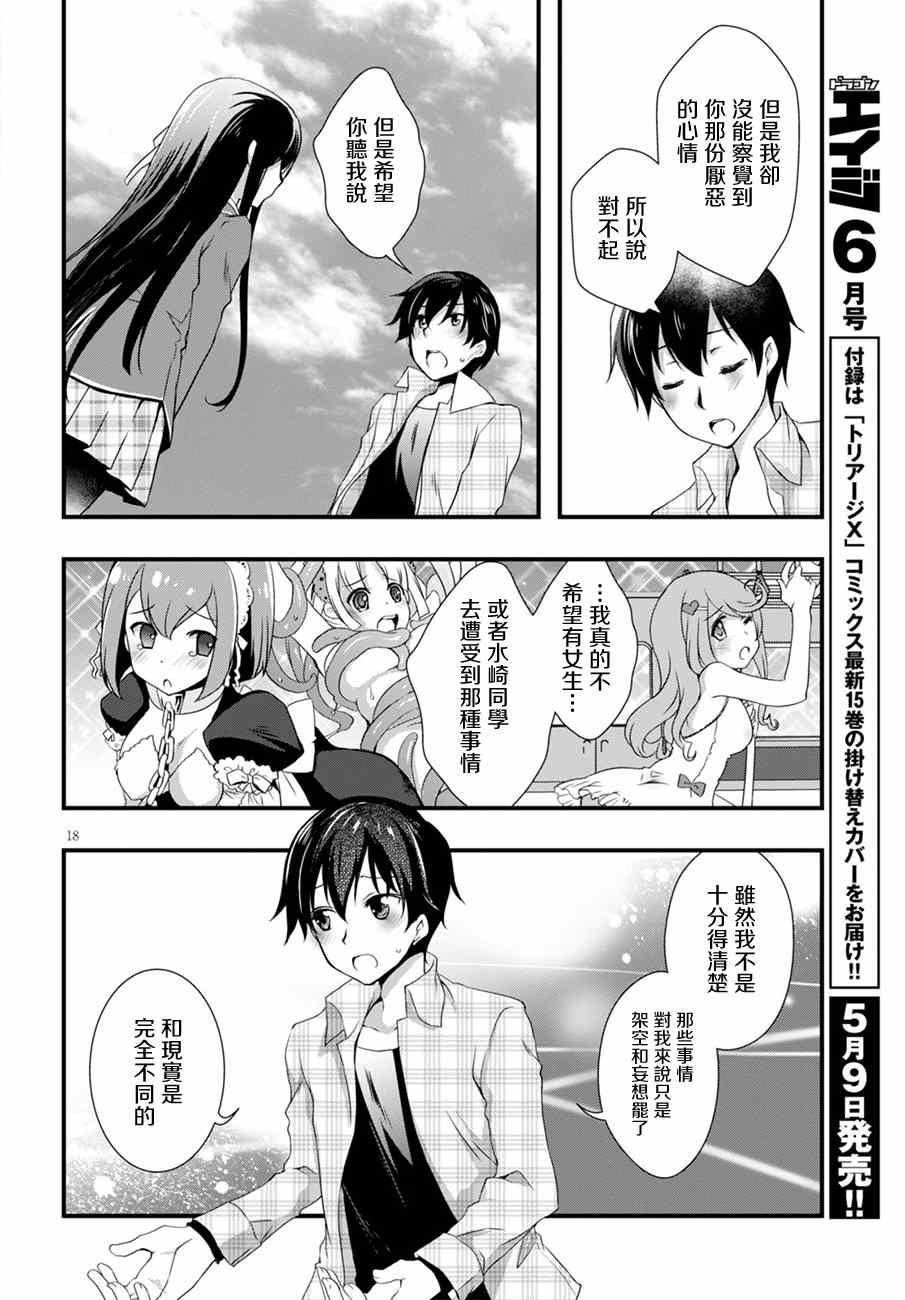 《非宅女友竟然对我的18X游戏兴趣满满》漫画最新章节第11话免费下拉式在线观看章节第【18】张图片