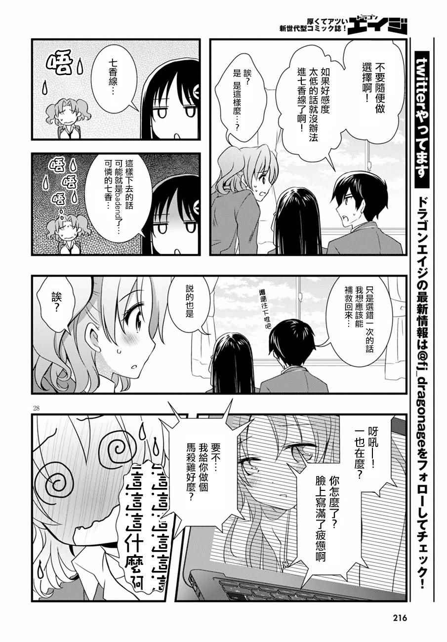 《非宅女友竟然对我的18X游戏兴趣满满》漫画最新章节第15话免费下拉式在线观看章节第【28】张图片