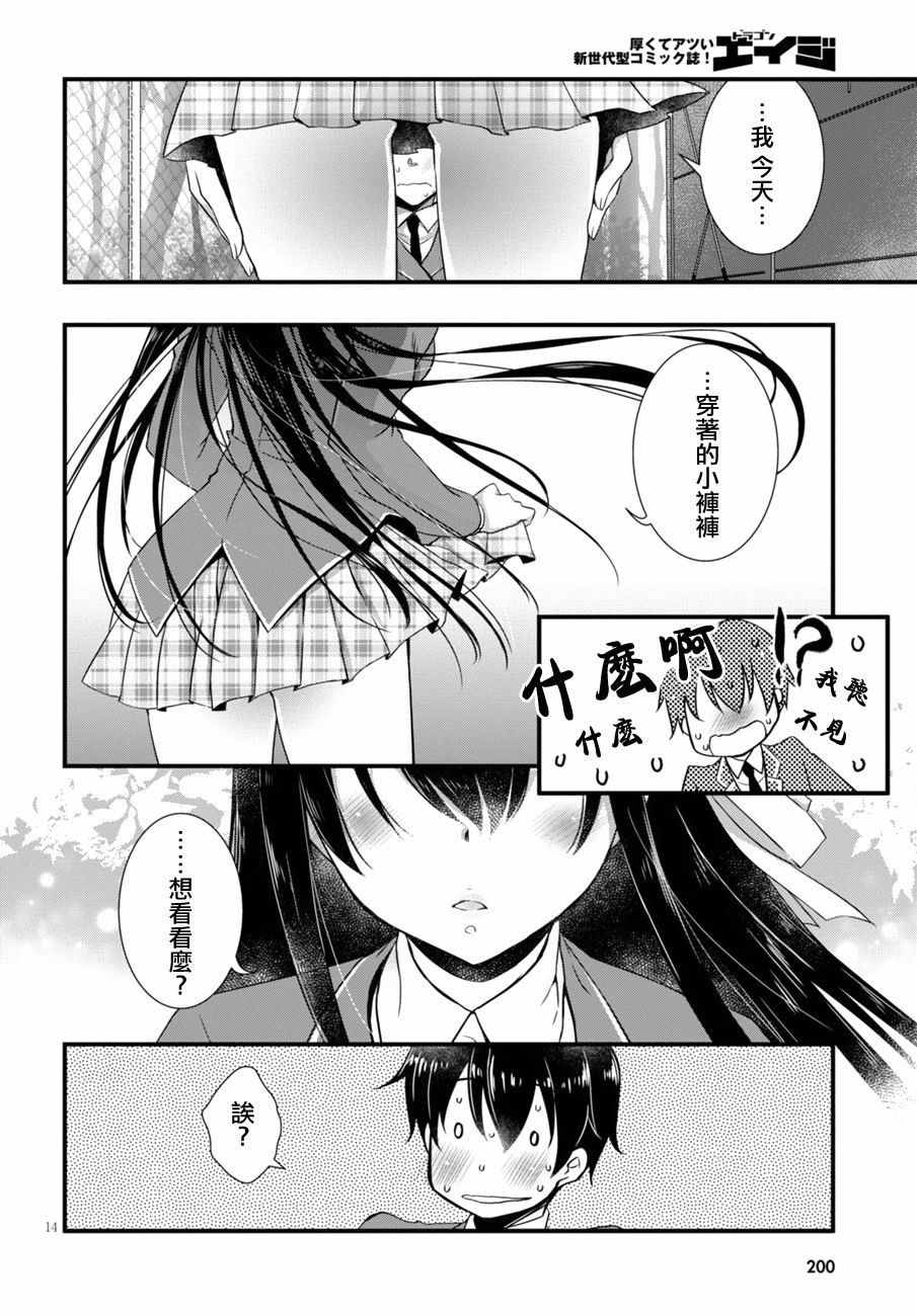 《非宅女友竟然对我的18X游戏兴趣满满》漫画最新章节第4话免费下拉式在线观看章节第【14】张图片