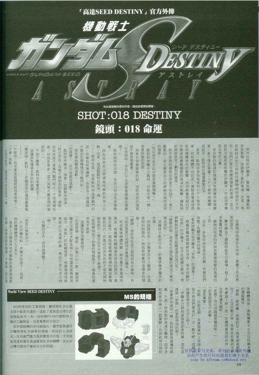 《机动战士高达SEED DESTINY ASTRAY》漫画最新章节Novel18免费下拉式在线观看章节第【3】张图片