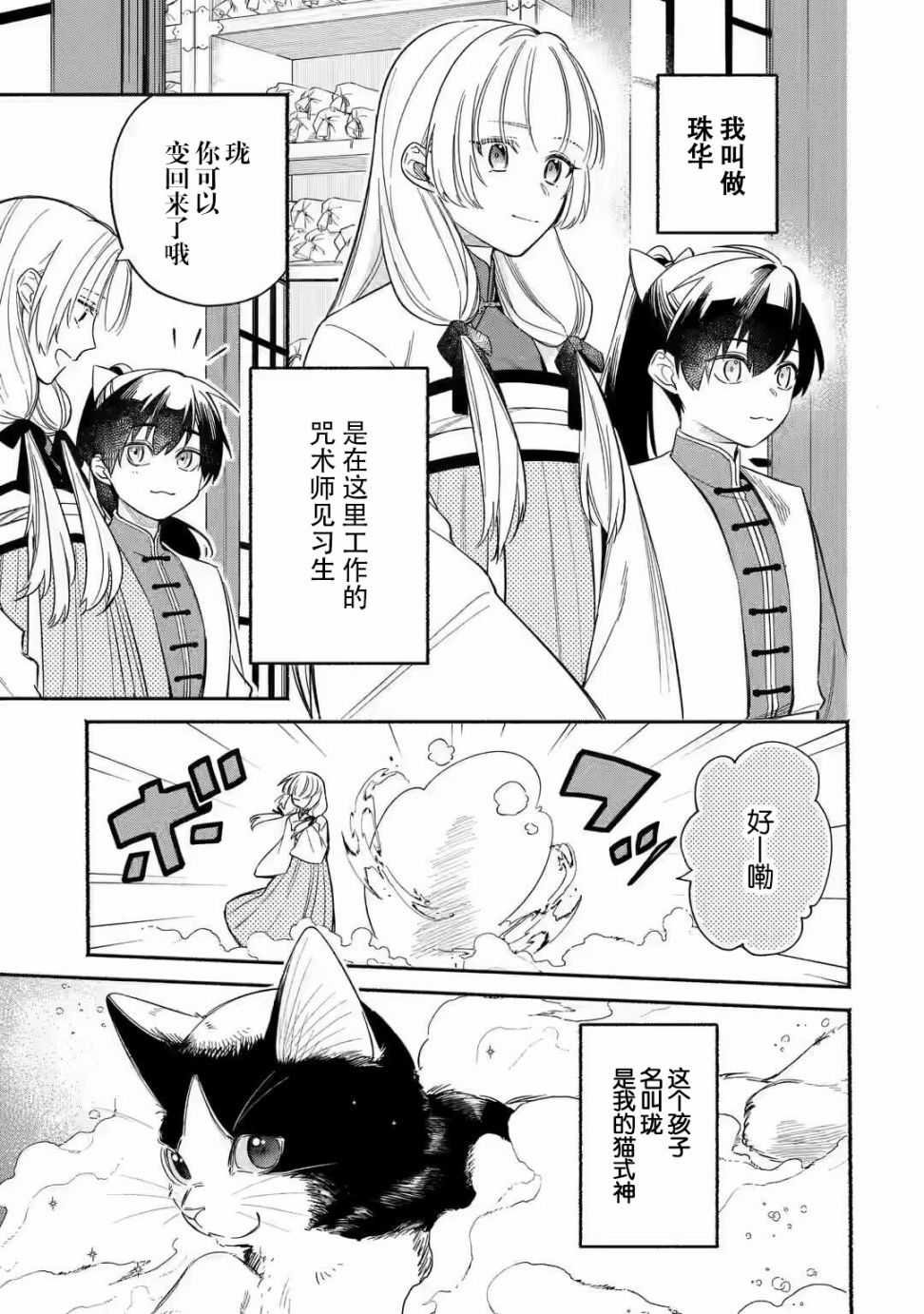 《宫廷的女咒术师》漫画最新章节第1.1话 女咒术师与她的因缘免费下拉式在线观看章节第【4】张图片