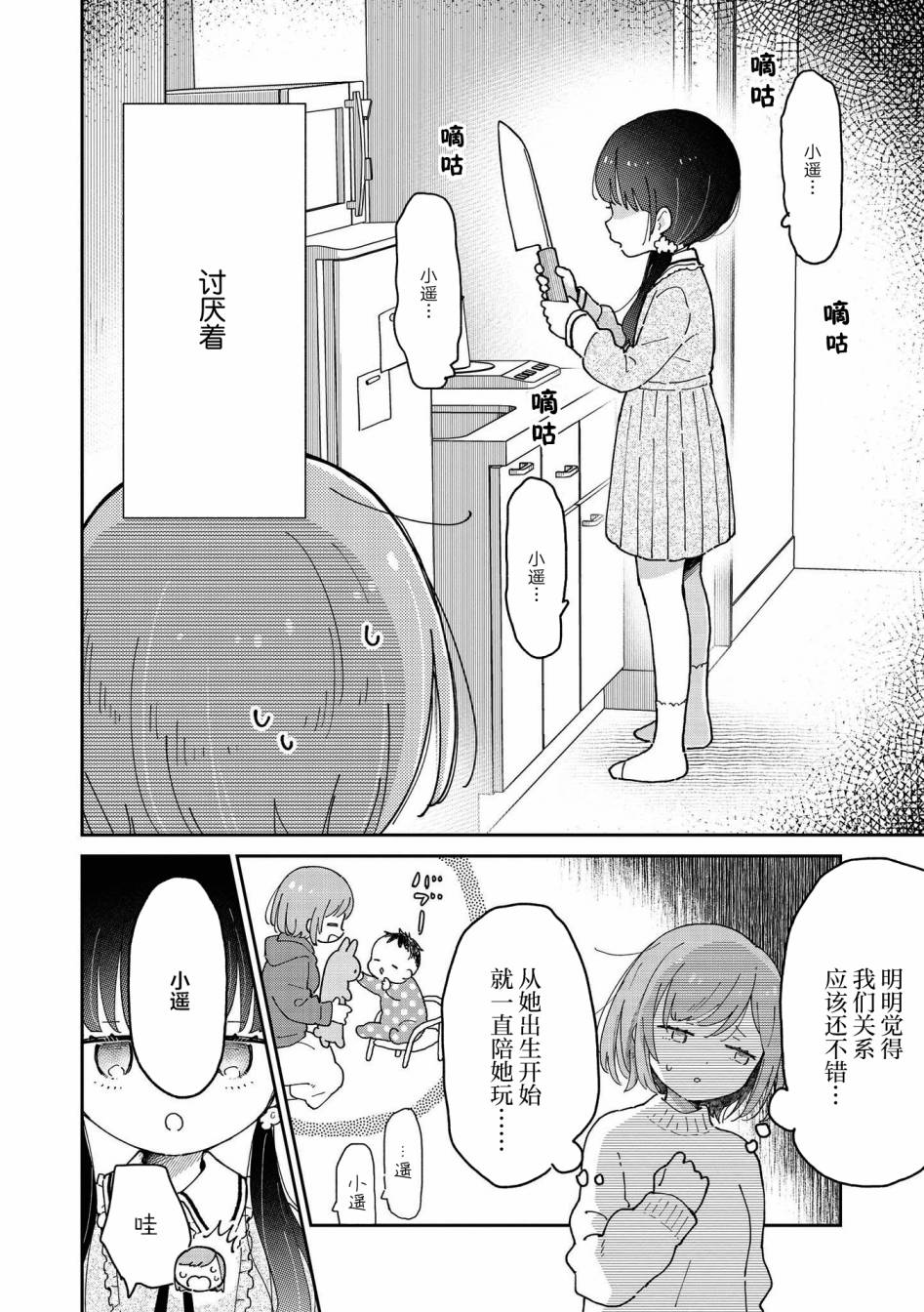 《草莓芭菲 姐姐萝莉百合合集》漫画最新章节第8话 可能会被侄女杀掉免费下拉式在线观看章节第【2】张图片