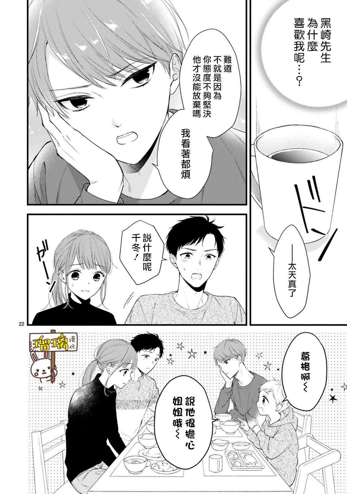 《黑崎先生横冲直撞的爱》漫画最新章节短篇免费下拉式在线观看章节第【22】张图片