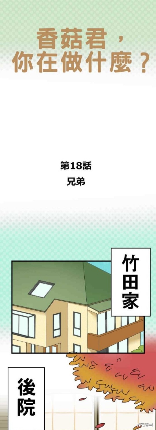 《香菇君，你在做什么?》漫画最新章节第18话免费下拉式在线观看章节第【1】张图片