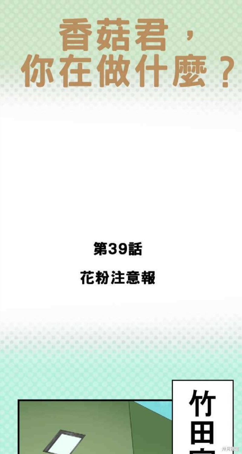 《香菇君，你在做什么?》漫画最新章节第39话免费下拉式在线观看章节第【1】张图片