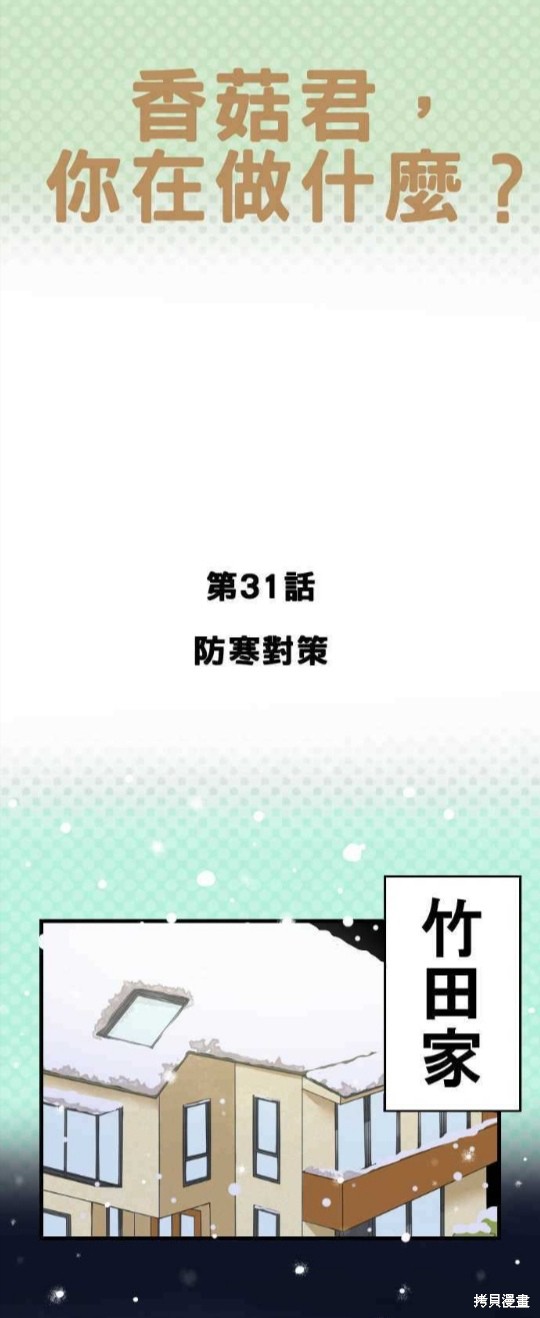 《香菇君，你在做什么?》漫画最新章节第31话免费下拉式在线观看章节第【1】张图片