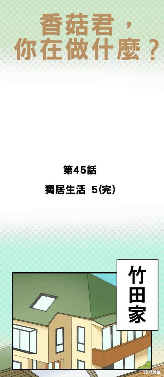 《香菇君，你在做什么?》漫画最新章节第45话免费下拉式在线观看章节第【1】张图片