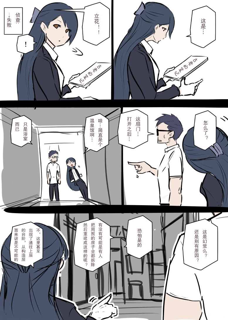 《克苏鲁神话风侦探漫画》漫画最新章节第2话免费下拉式在线观看章节第【1】张图片