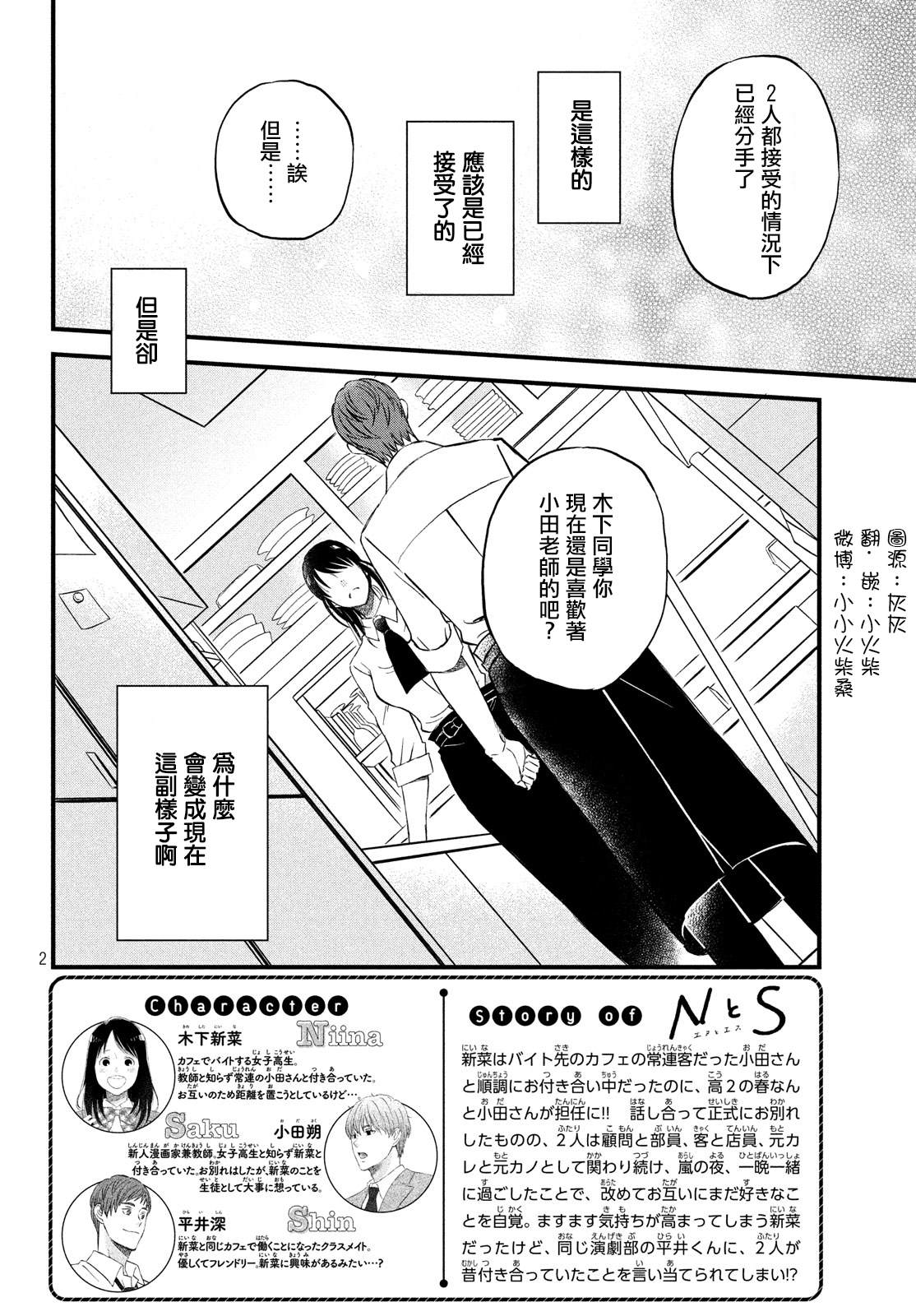 《N和S》漫画最新章节第24话 引力和斥力免费下拉式在线观看章节第【2】张图片