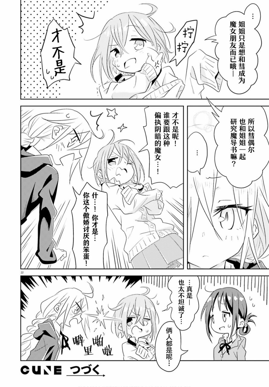 《魔女高校生的生活》漫画最新章节第2话免费下拉式在线观看章节第【22】张图片