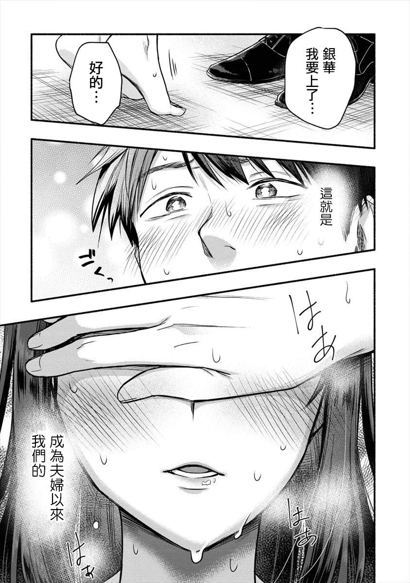 《新婚雪妻想与我交融》漫画最新章节第4话 老公大人和我第一次做那个免费下拉式在线观看章节第【21】张图片