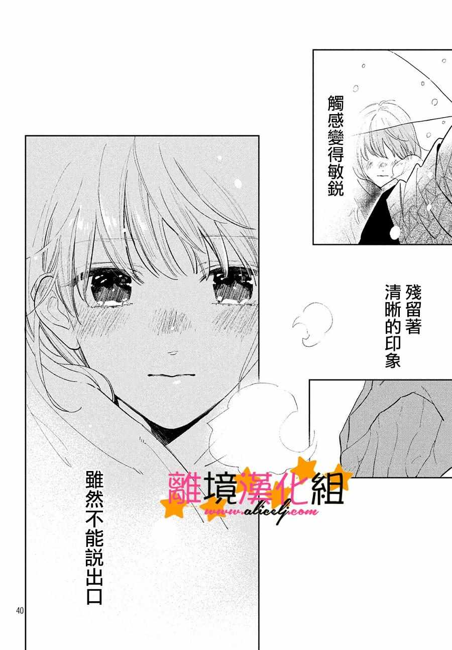 《指尖相触，恋恋不舍》漫画最新章节第1话免费下拉式在线观看章节第【40】张图片