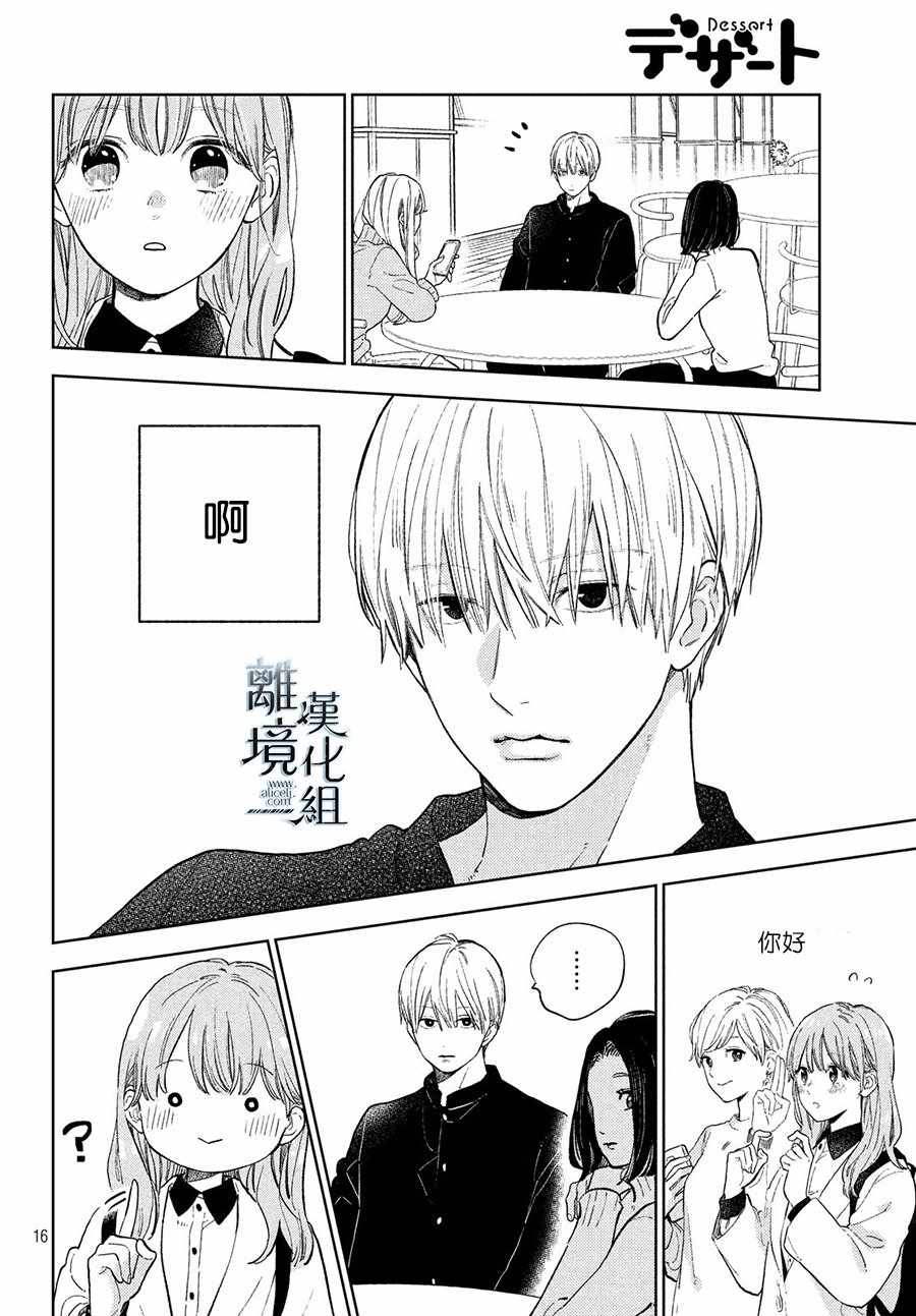 《指尖相触，恋恋不舍》漫画最新章节第3话免费下拉式在线观看章节第【16】张图片