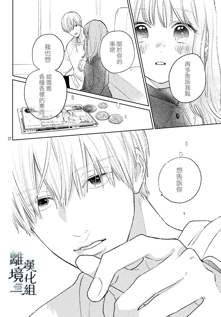 《指尖相触，恋恋不舍》漫画最新章节第7话免费下拉式在线观看章节第【26】张图片