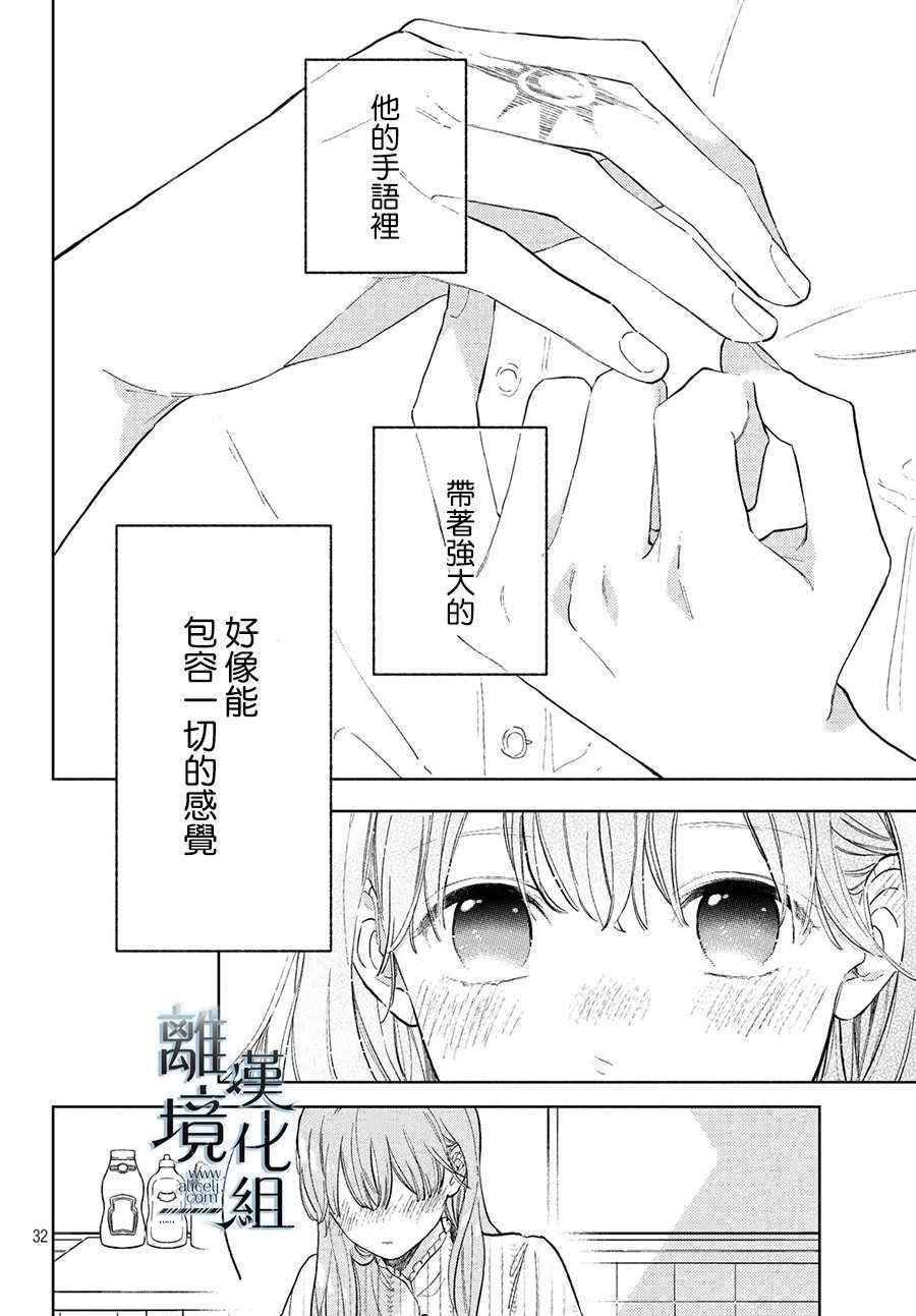 《指尖相触，恋恋不舍》漫画最新章节第3话免费下拉式在线观看章节第【32】张图片