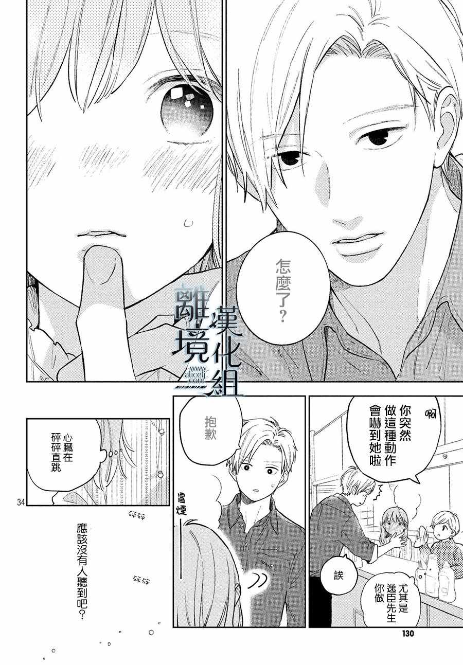 《指尖相触，恋恋不舍》漫画最新章节第3话免费下拉式在线观看章节第【34】张图片