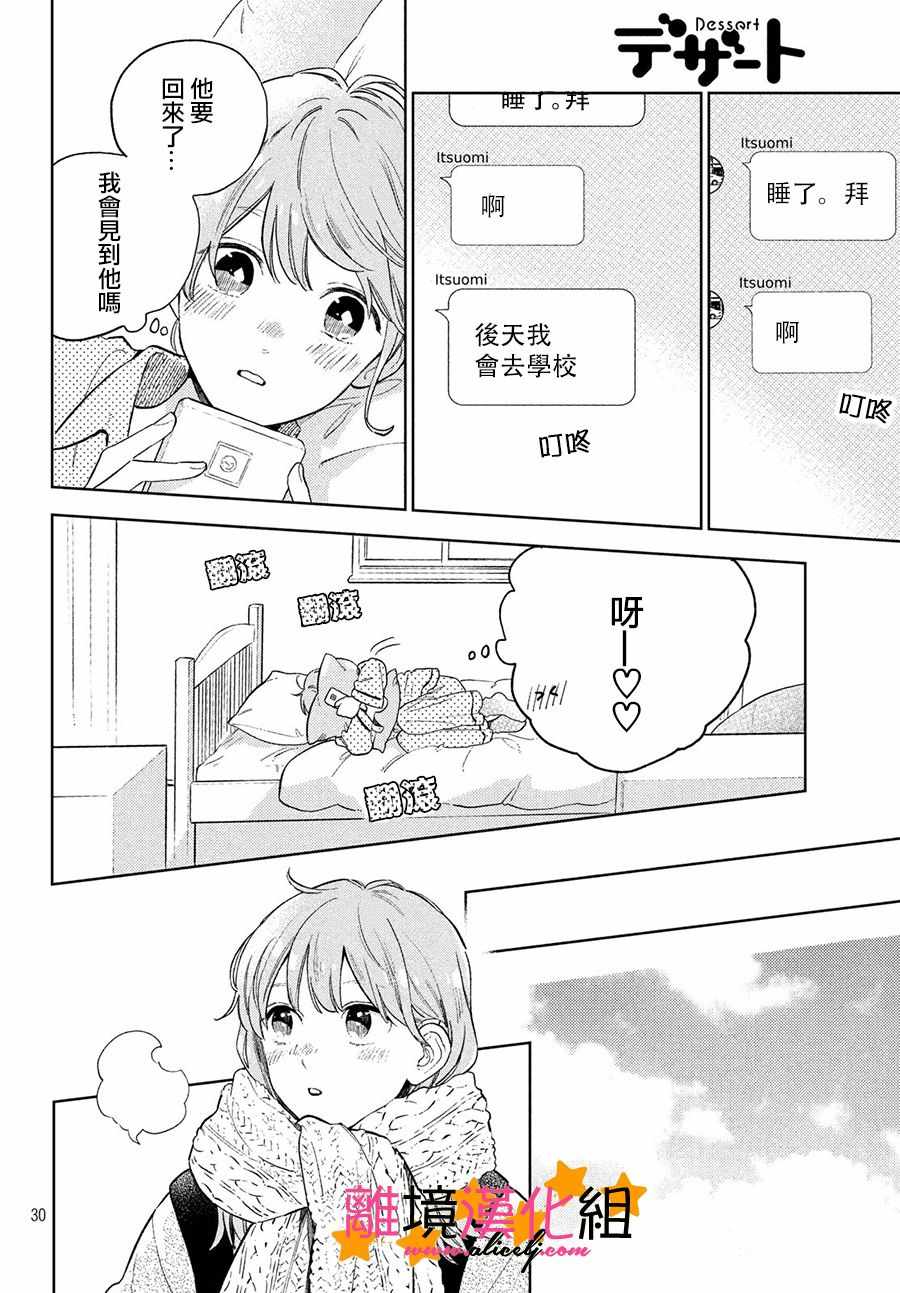 《指尖相触，恋恋不舍》漫画最新章节第2话免费下拉式在线观看章节第【32】张图片