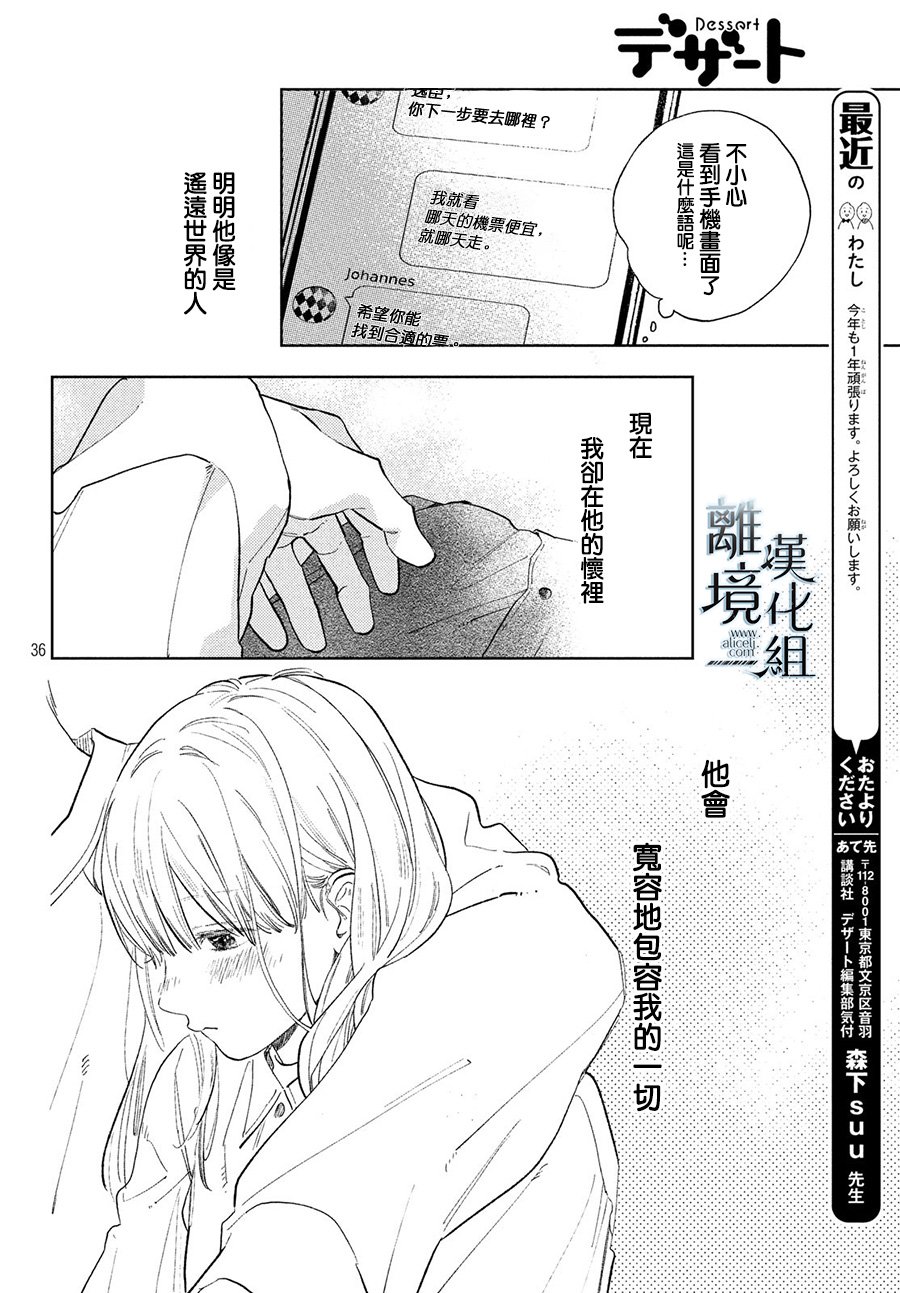 《指尖相触，恋恋不舍》漫画最新章节第6话免费下拉式在线观看章节第【36】张图片