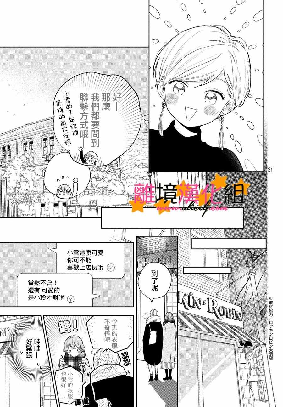 《指尖相触，恋恋不舍》漫画最新章节第1话免费下拉式在线观看章节第【21】张图片