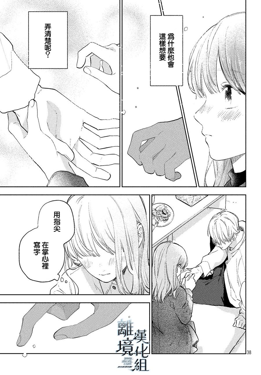 《指尖相触，恋恋不舍》漫画最新章节第7话免费下拉式在线观看章节第【37】张图片