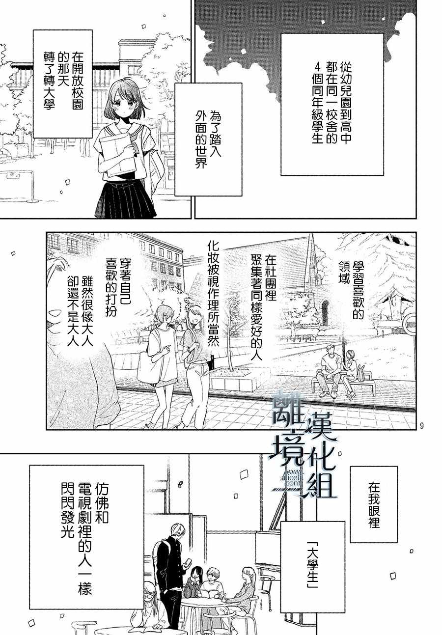 《指尖相触，恋恋不舍》漫画最新章节第3话免费下拉式在线观看章节第【9】张图片