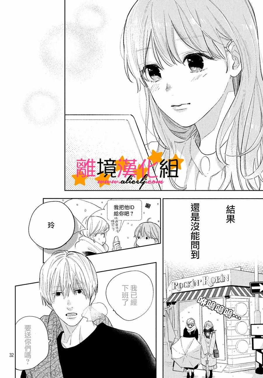 《指尖相触，恋恋不舍》漫画最新章节第1话免费下拉式在线观看章节第【32】张图片