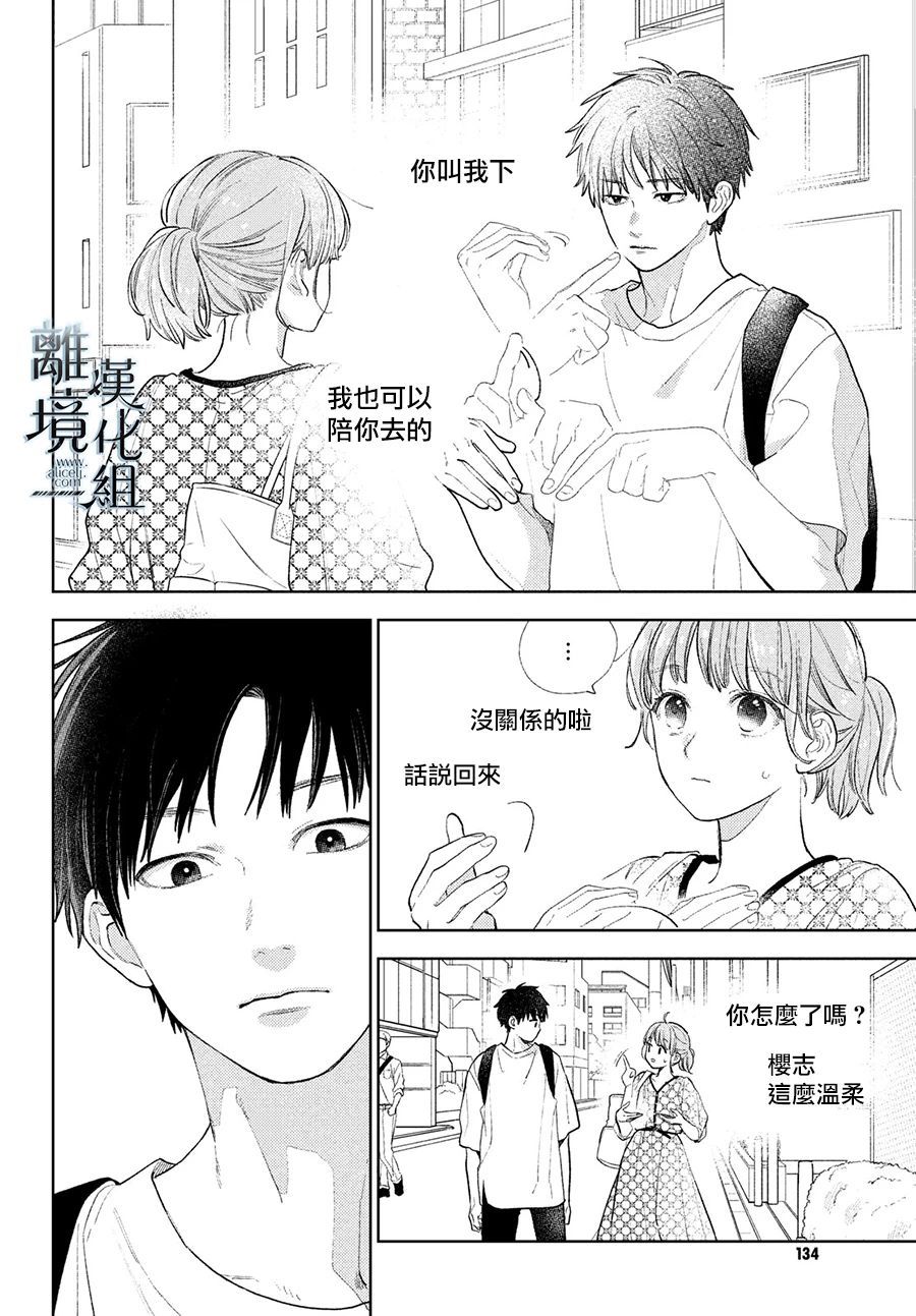 《指尖相触，恋恋不舍》漫画最新章节第18话免费下拉式在线观看章节第【28】张图片