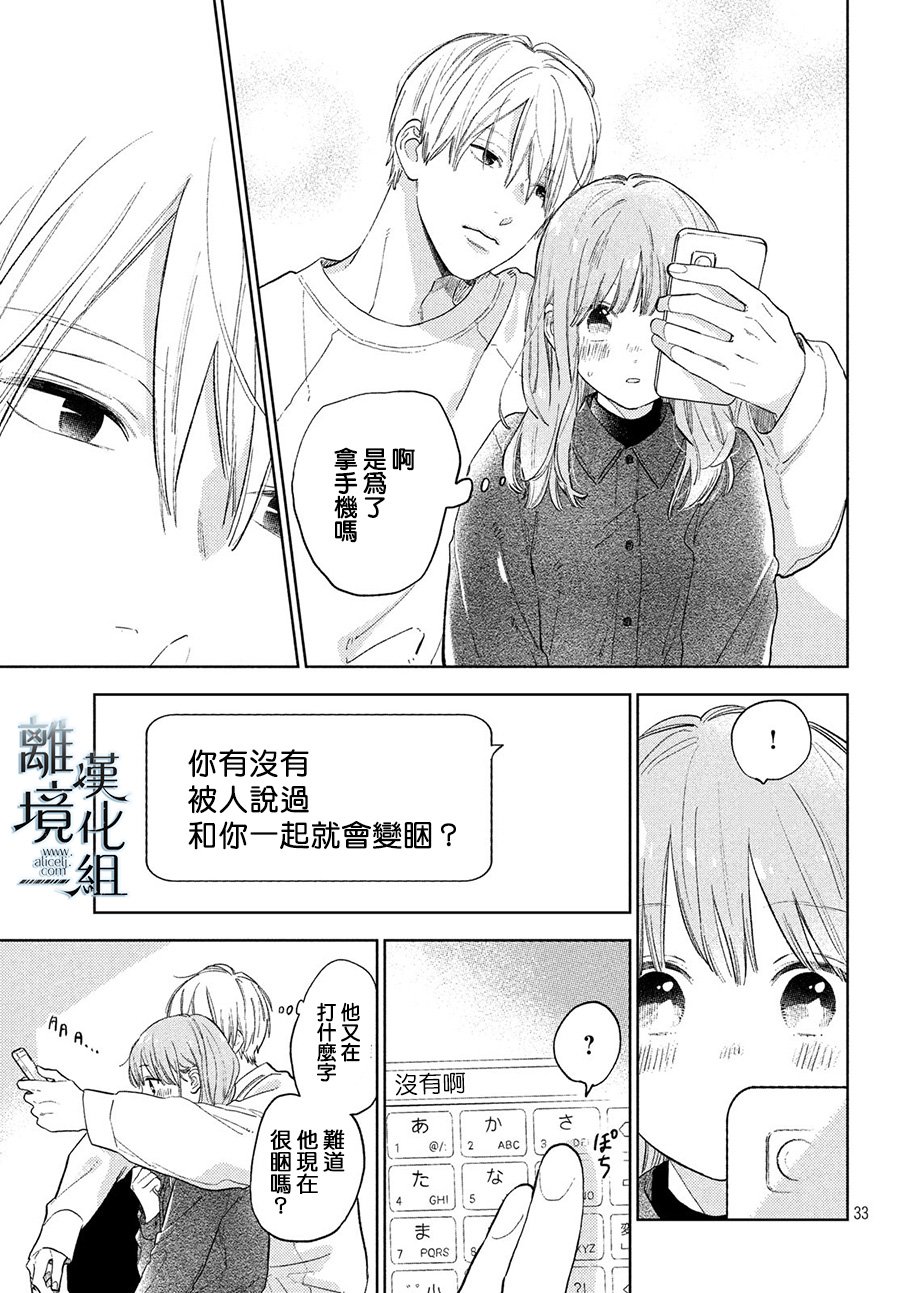 《指尖相触，恋恋不舍》漫画最新章节第6话免费下拉式在线观看章节第【33】张图片