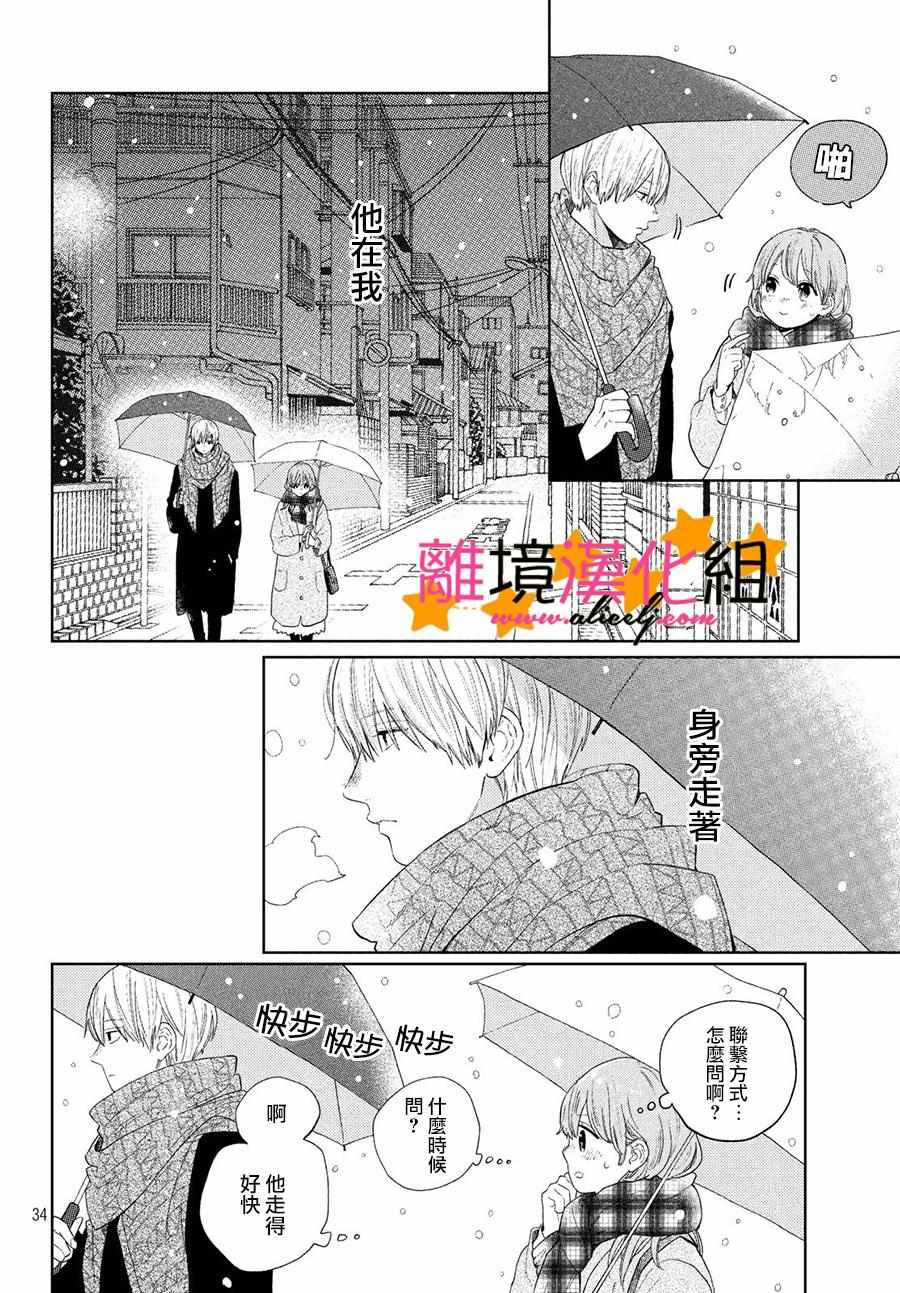 《指尖相触，恋恋不舍》漫画最新章节第1话免费下拉式在线观看章节第【34】张图片