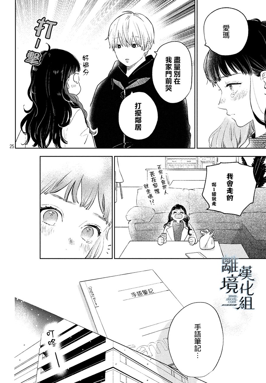 《指尖相触，恋恋不舍》漫画最新章节第5话免费下拉式在线观看章节第【26】张图片