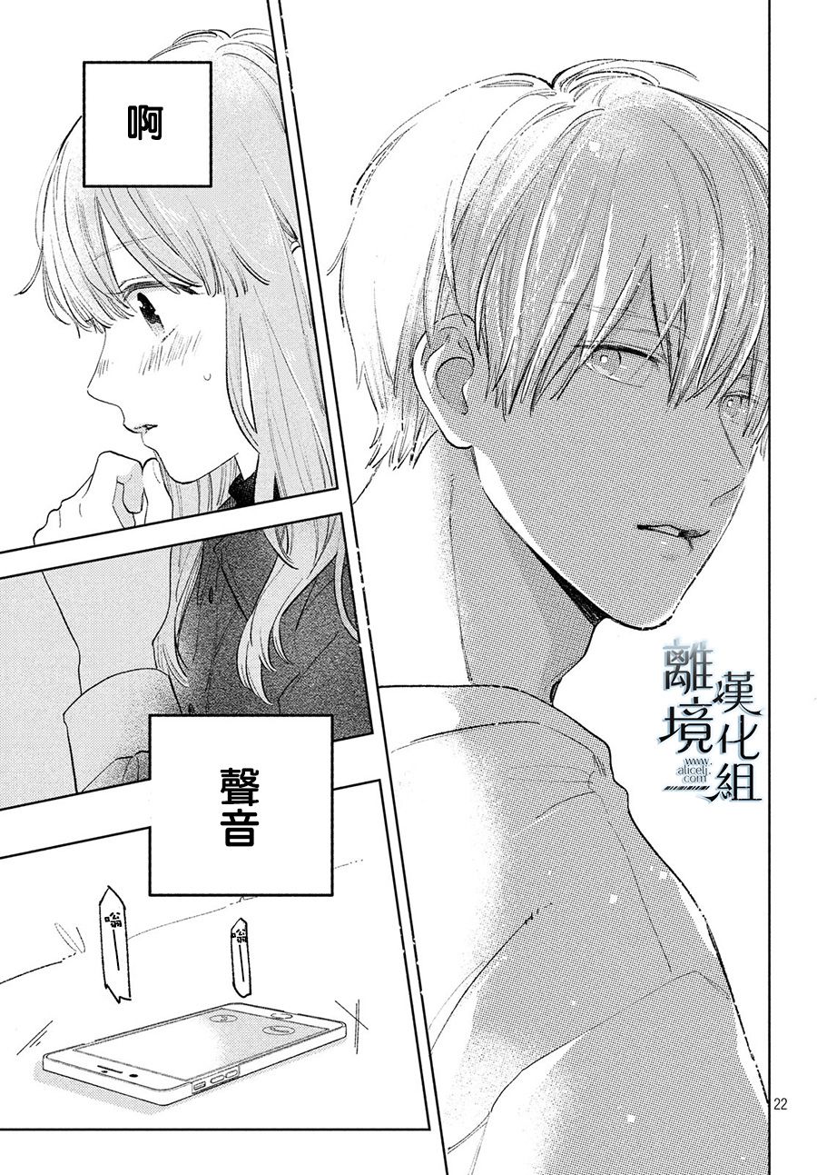 《指尖相触，恋恋不舍》漫画最新章节第7话免费下拉式在线观看章节第【21】张图片