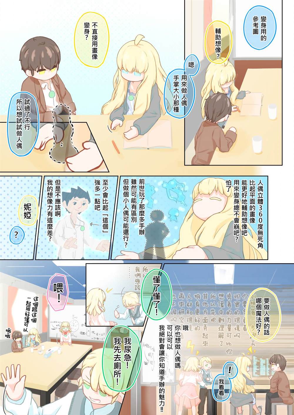 《我♀！就算转生了也绝对要毕业！！》漫画最新章节第2话免费下拉式在线观看章节第【11】张图片