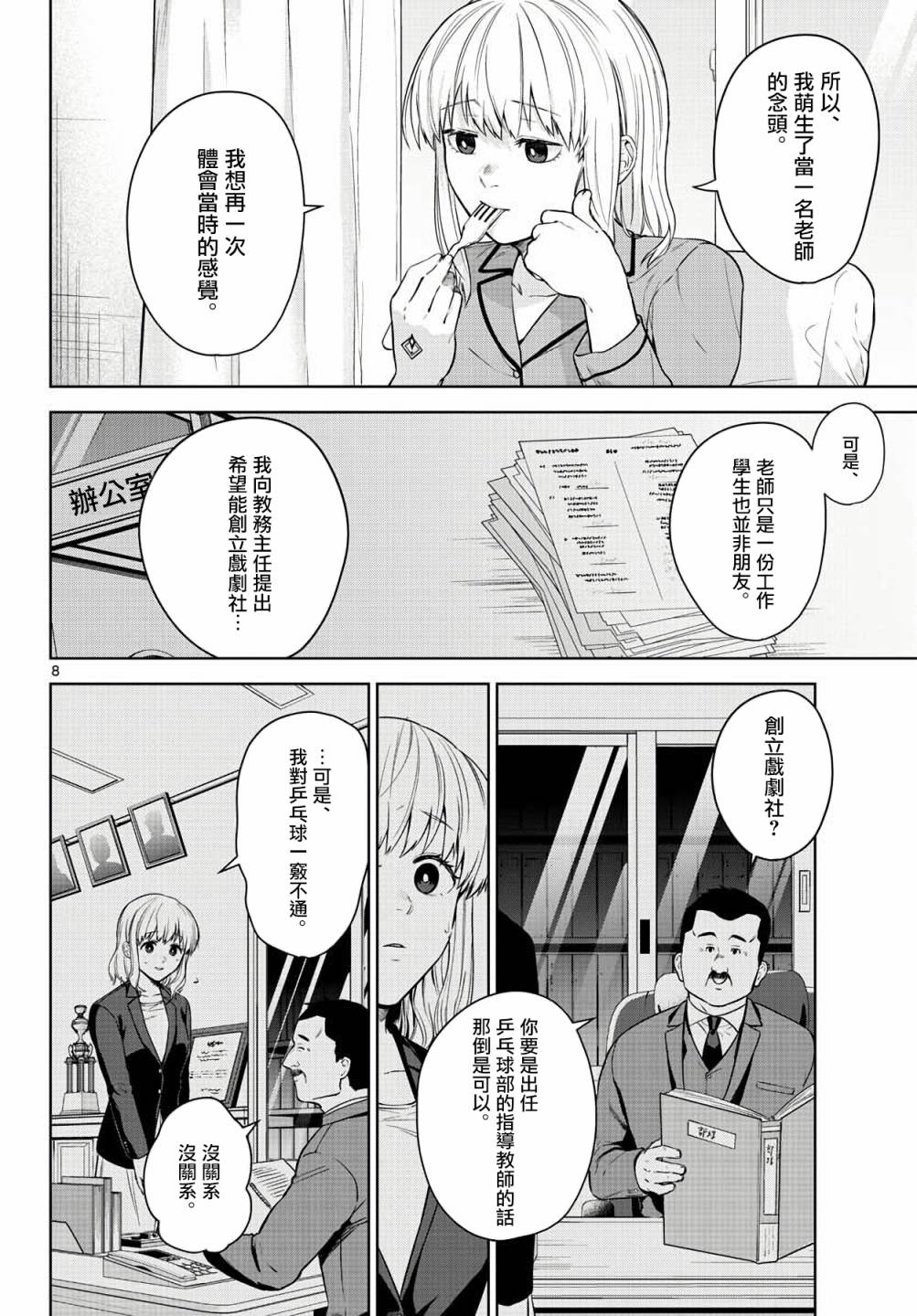 《神啊我已察觉到了》漫画最新章节第4话免费下拉式在线观看章节第【8】张图片