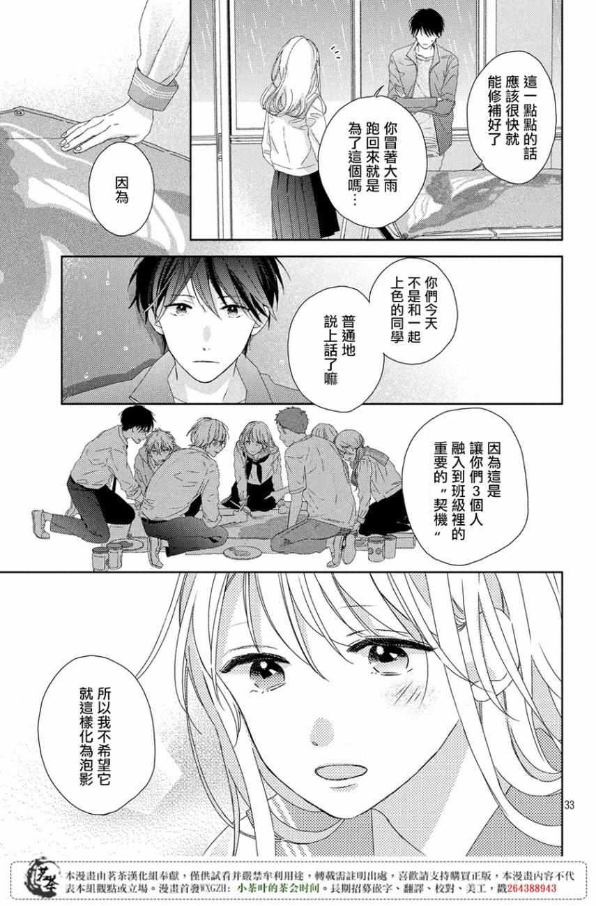 《他们的日常微微苦涩》漫画最新章节第2话免费下拉式在线观看章节第【33】张图片